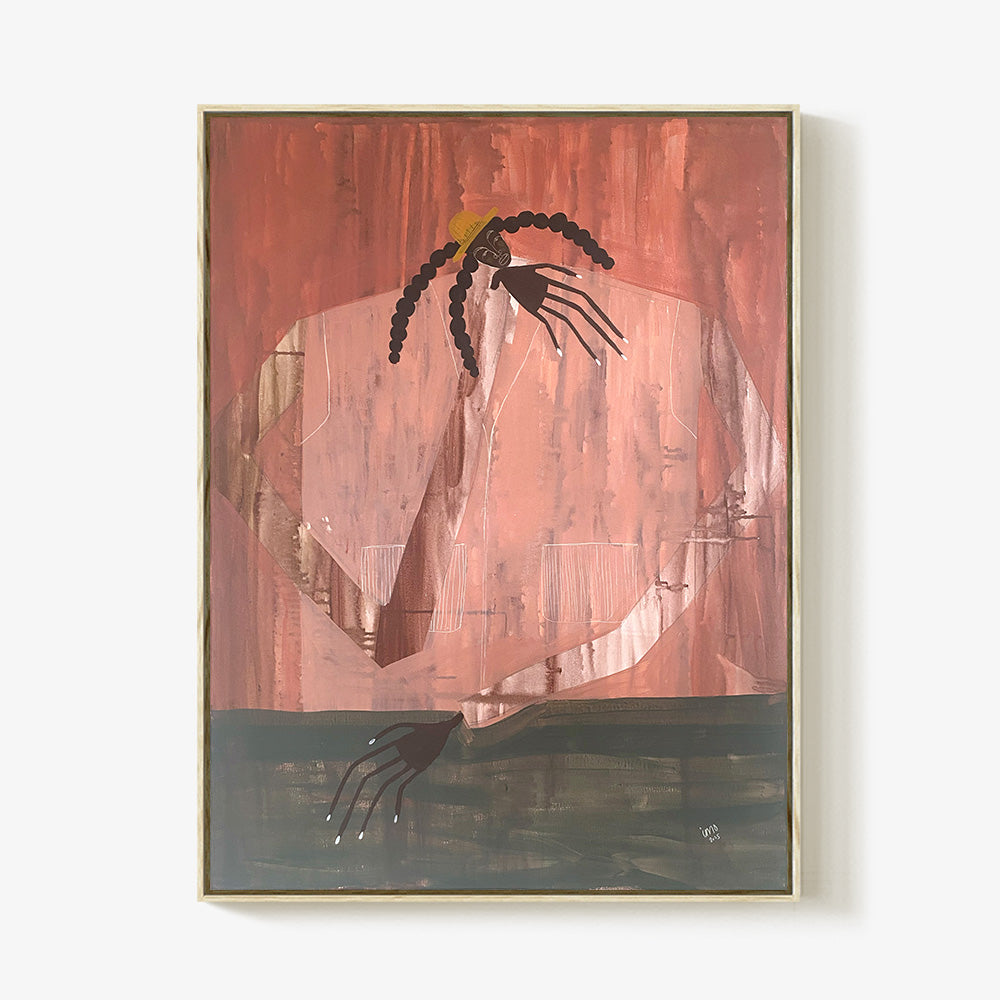 Painting by Ibi Meier-Oruitemeka