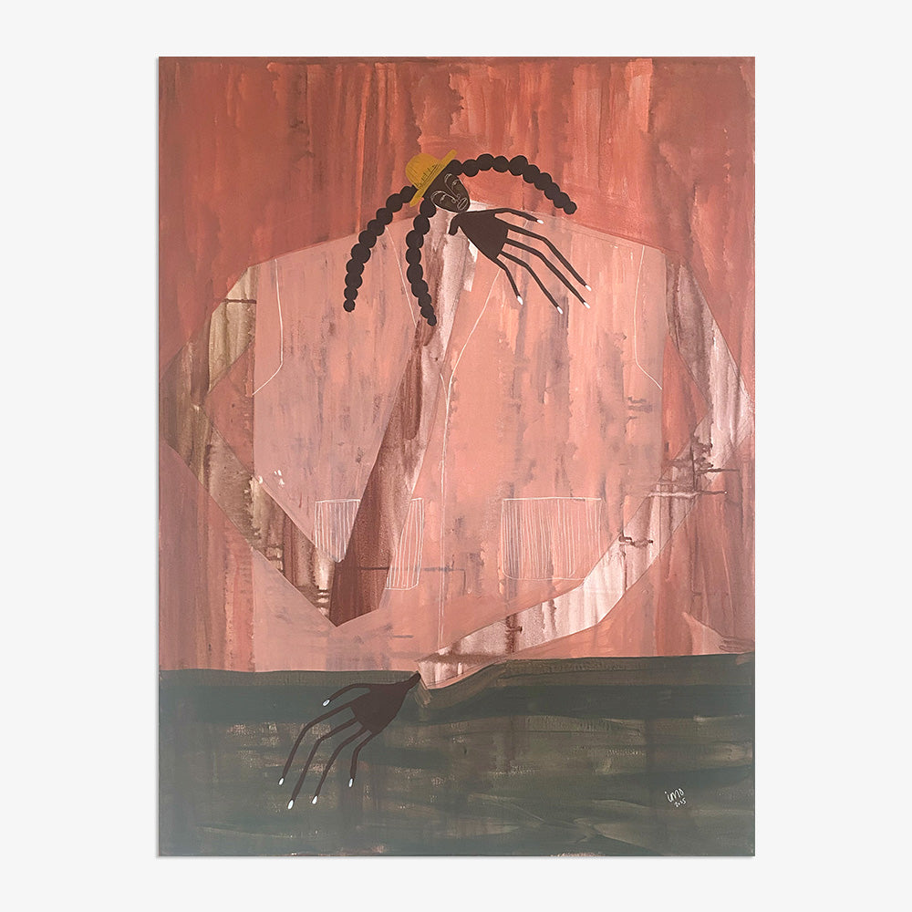 Painting by Ibi Meier-Oruitemeka