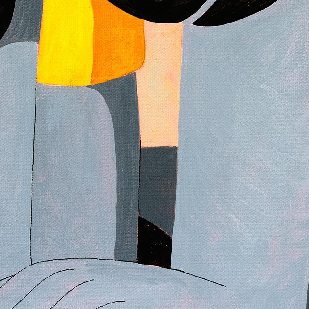 Painting by Bryce Wymer