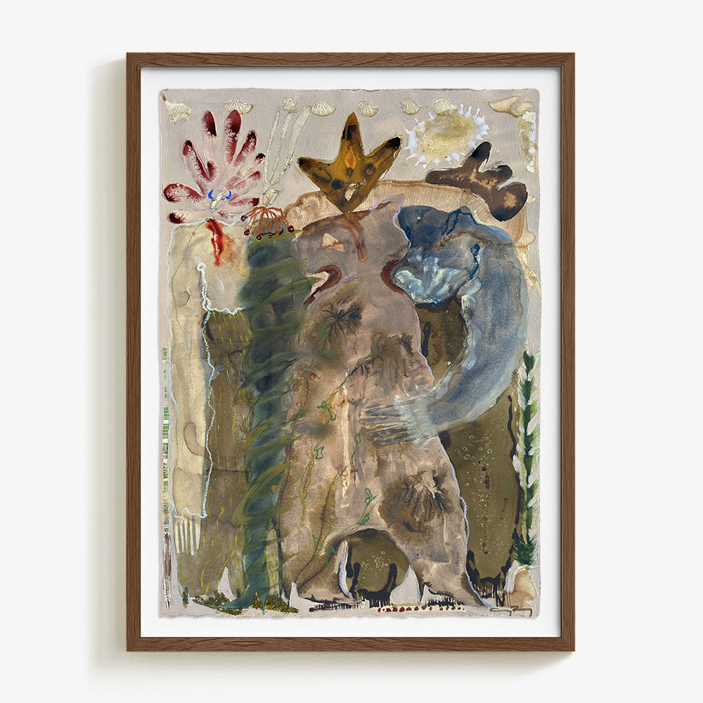Painting by Caroline Pinney