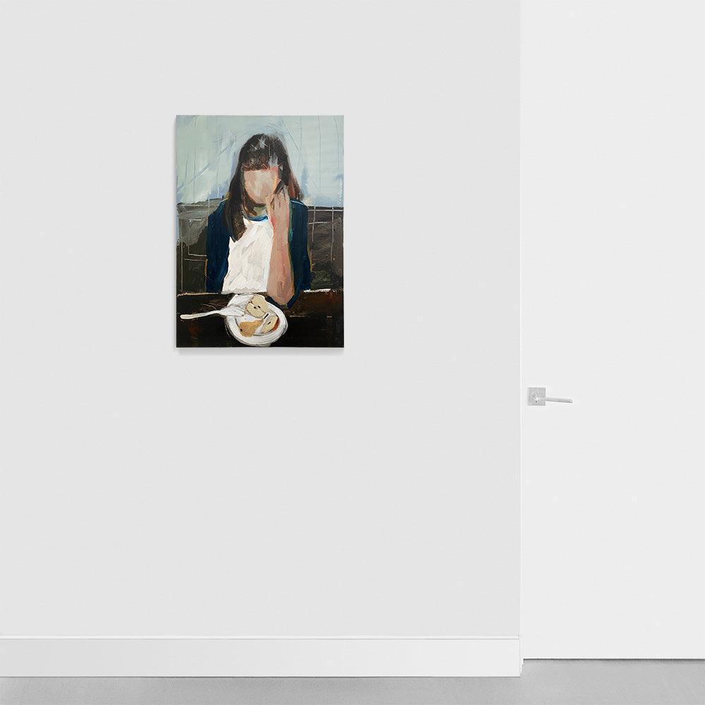 The Girl in the Kitchen , Painting by The Girl in the Kitchen Tappan