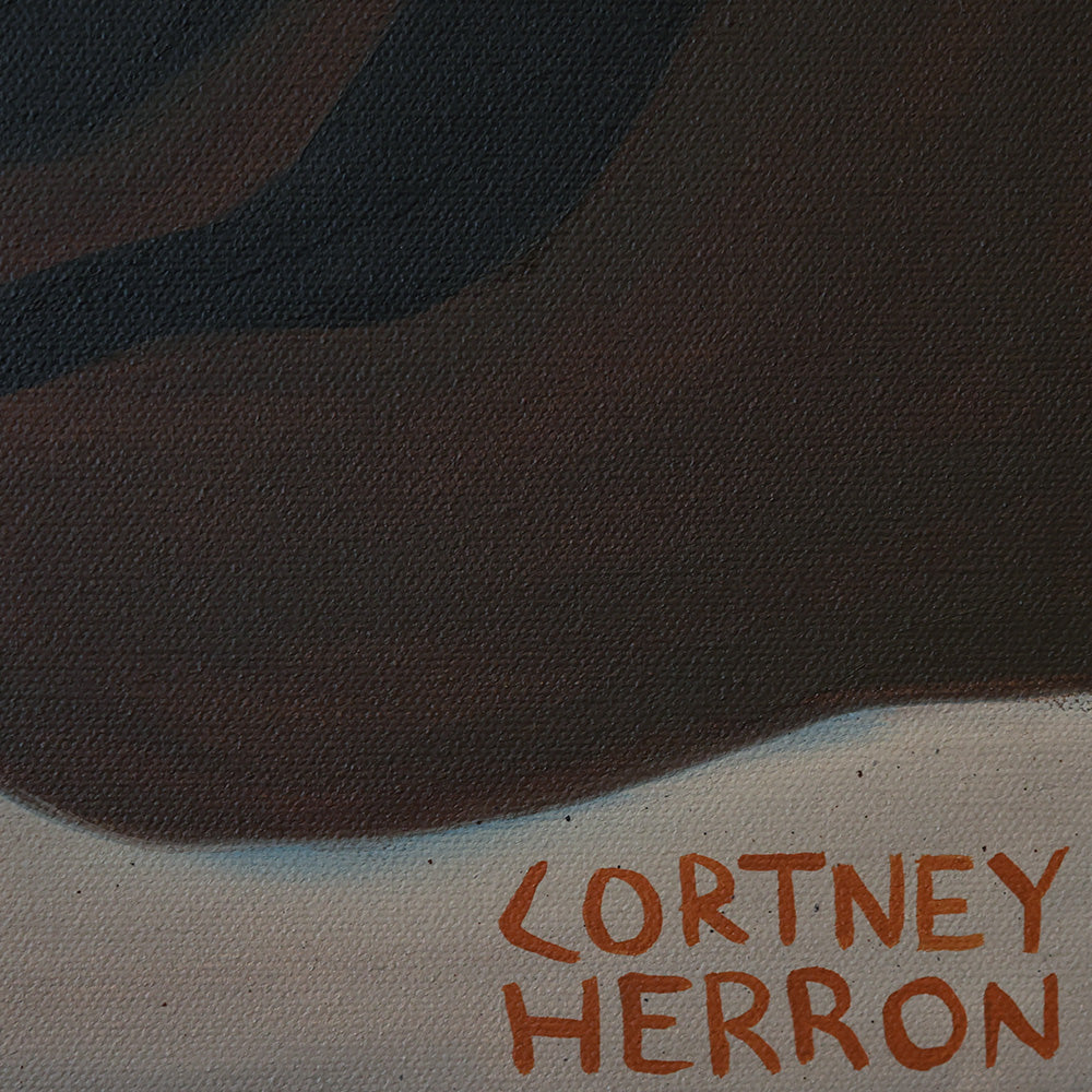 Painting by Cortney Herron