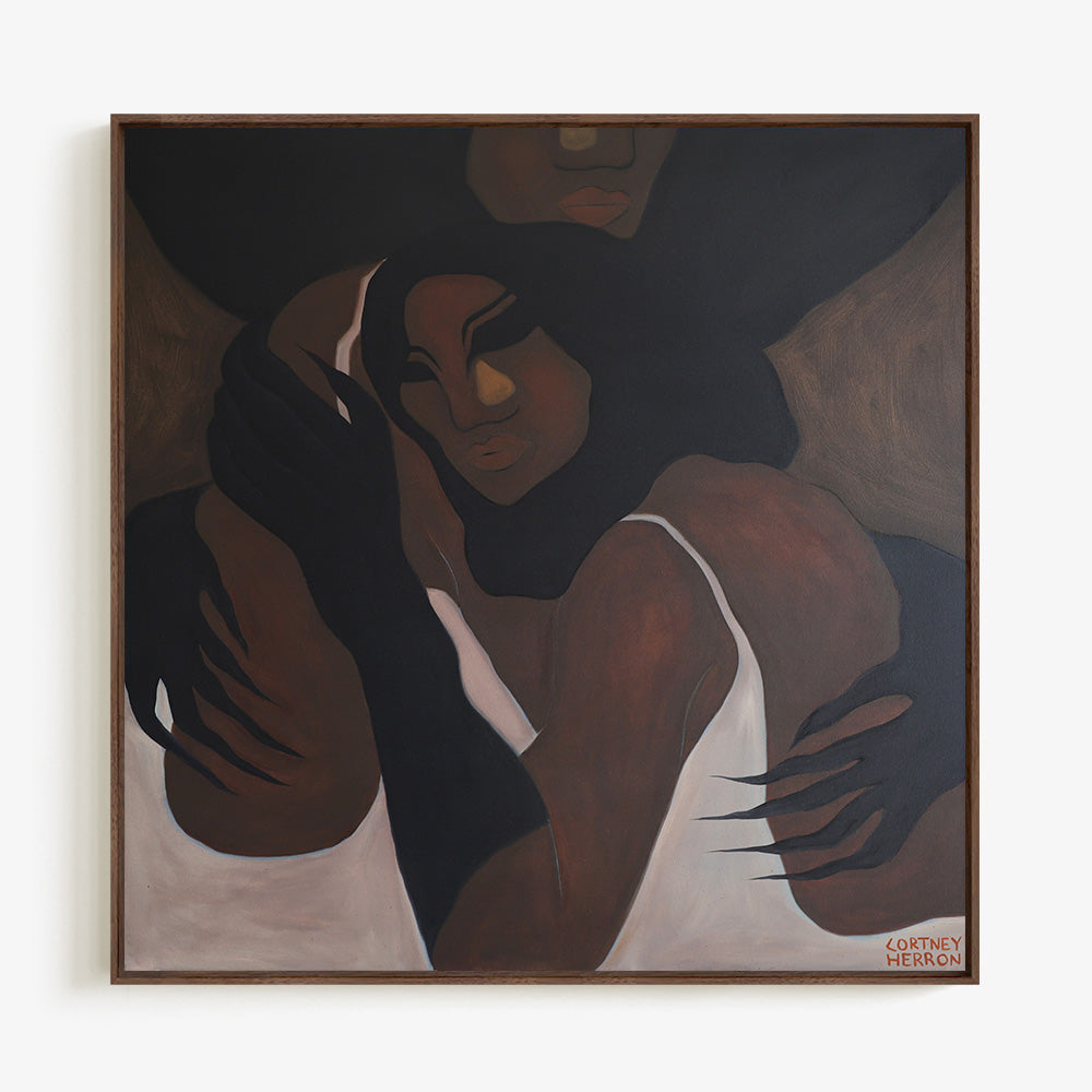 Painting by Cortney Herron