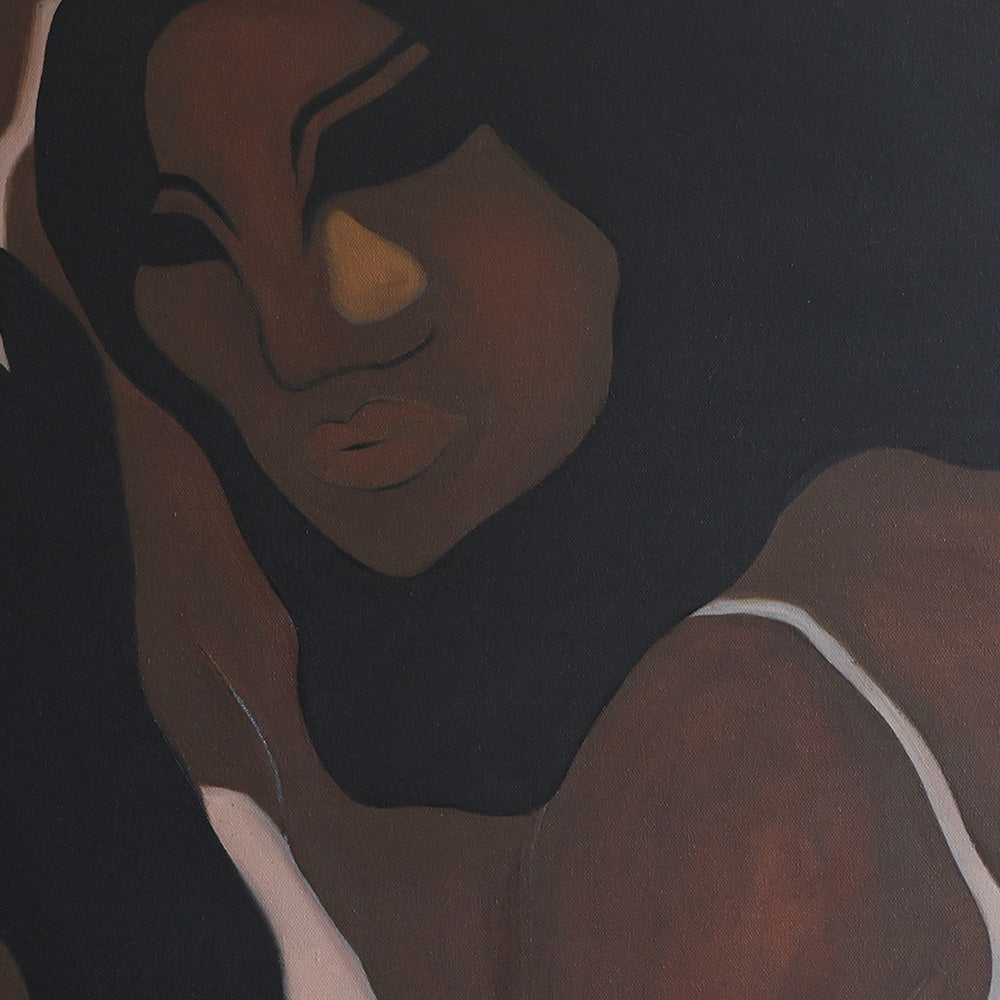 Painting by Cortney Herron