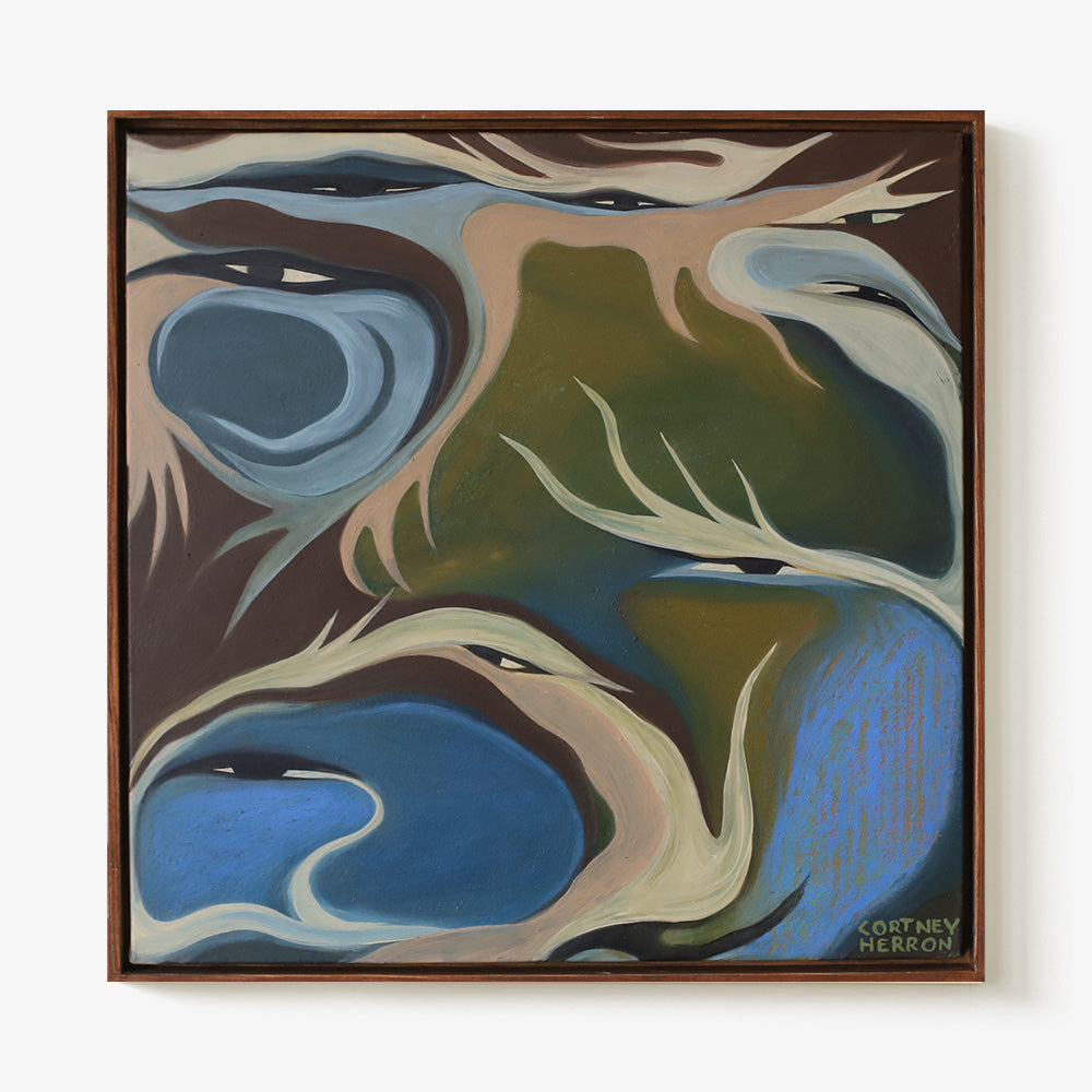 Painting by Cortney Herron