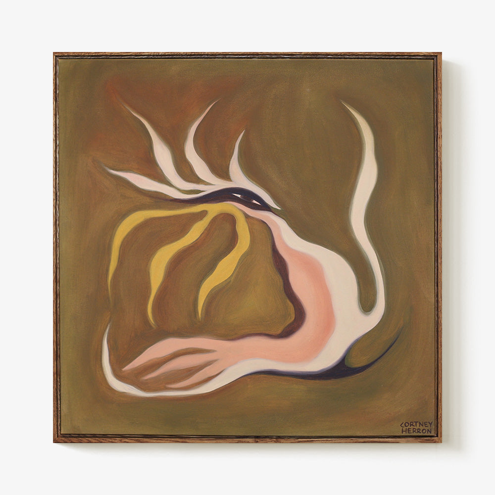 Painting by Cortney Herron