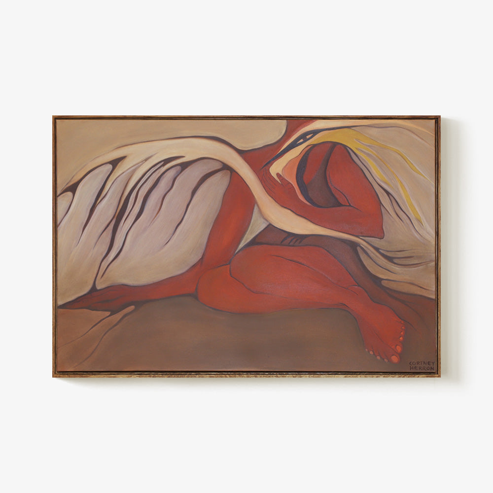 Painting by Cortney Herron