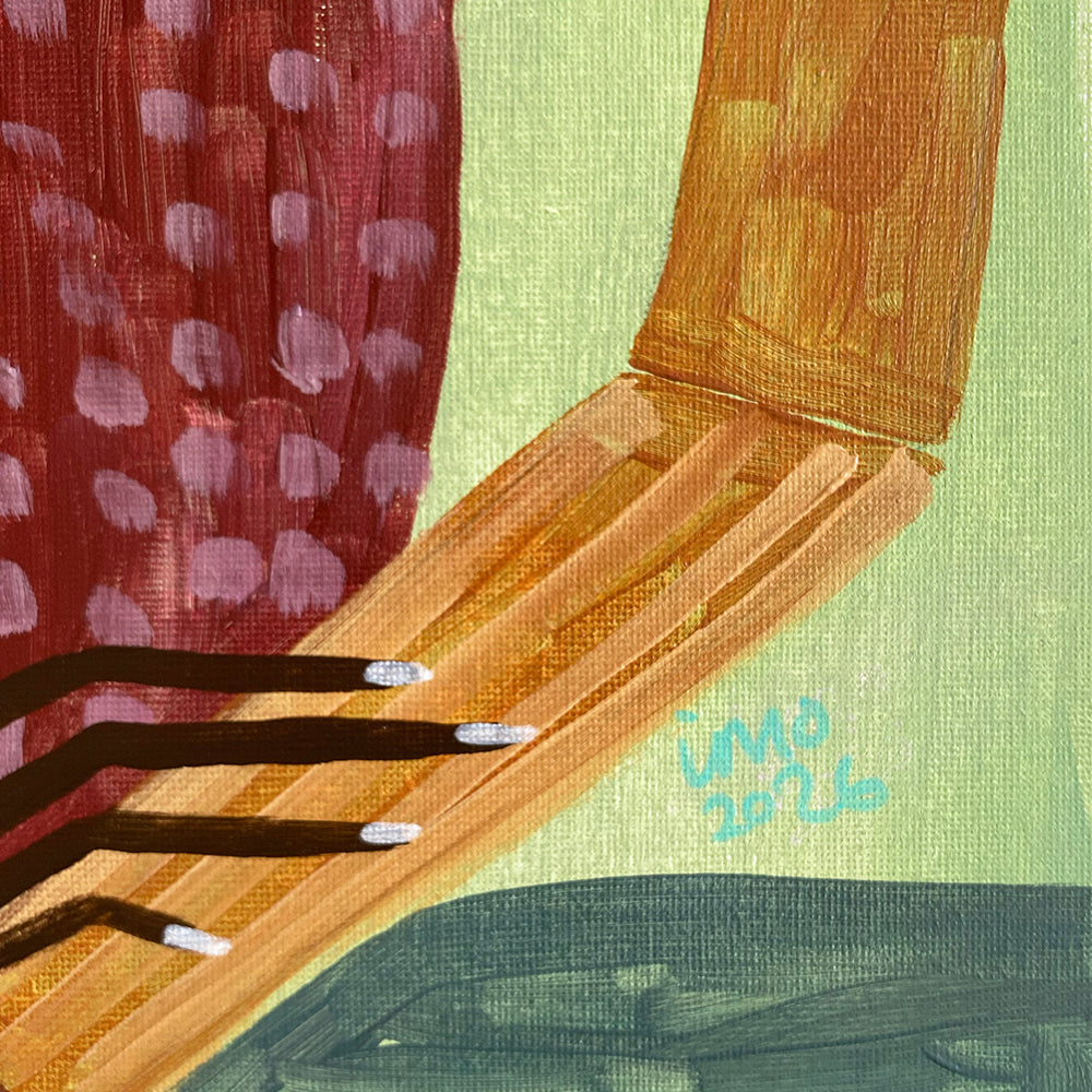 Painting by Ibi Meier-Oruitemeka