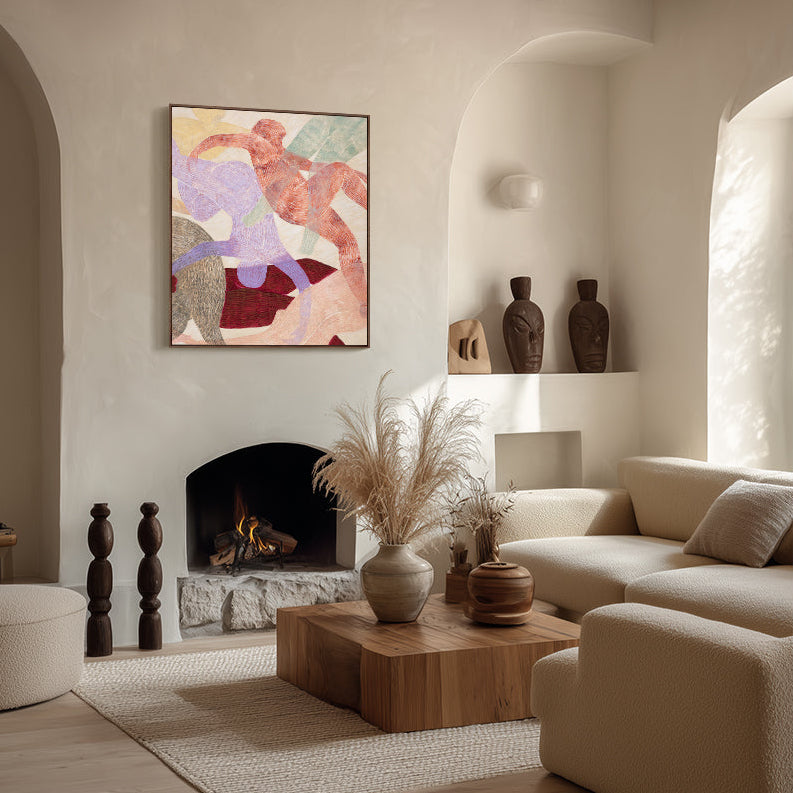 Painting by Sarana Haeata