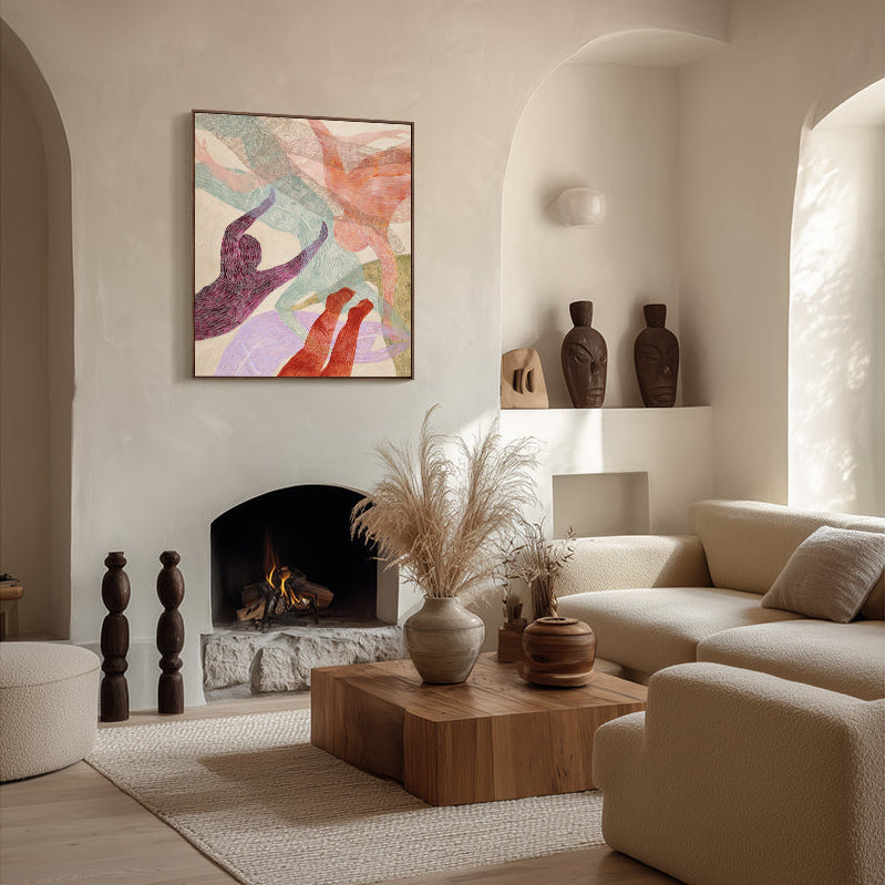 Painting by Sarana Haeata