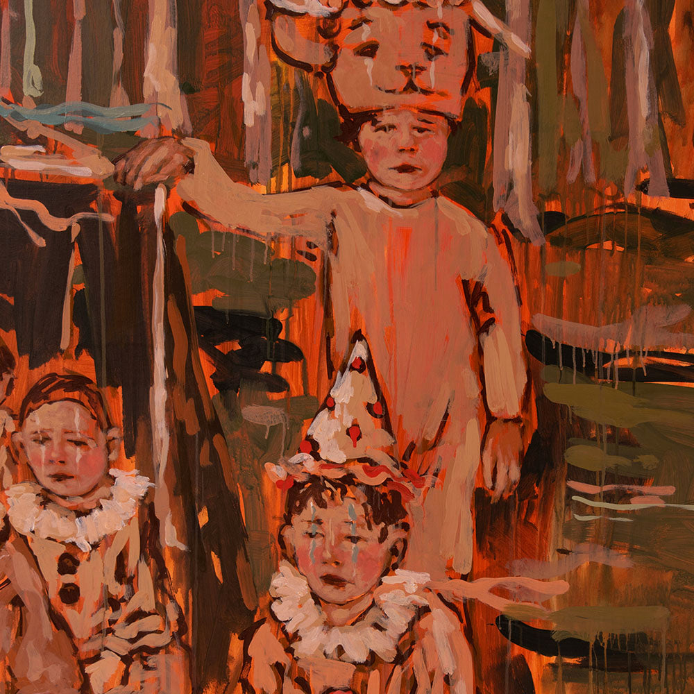 絵画　Pines Talk The_Silent_Carnival_of_the_Pin