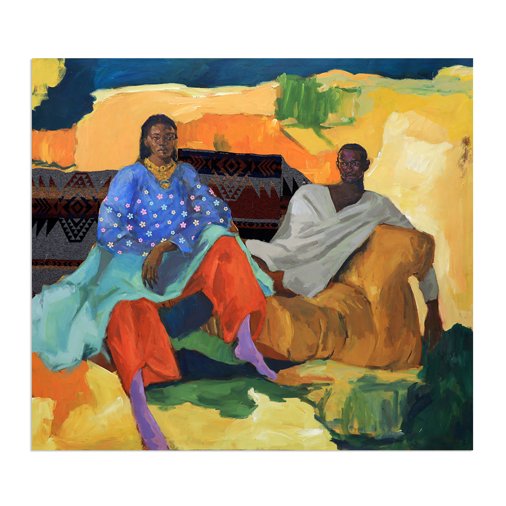 Painting by Abel Beyene