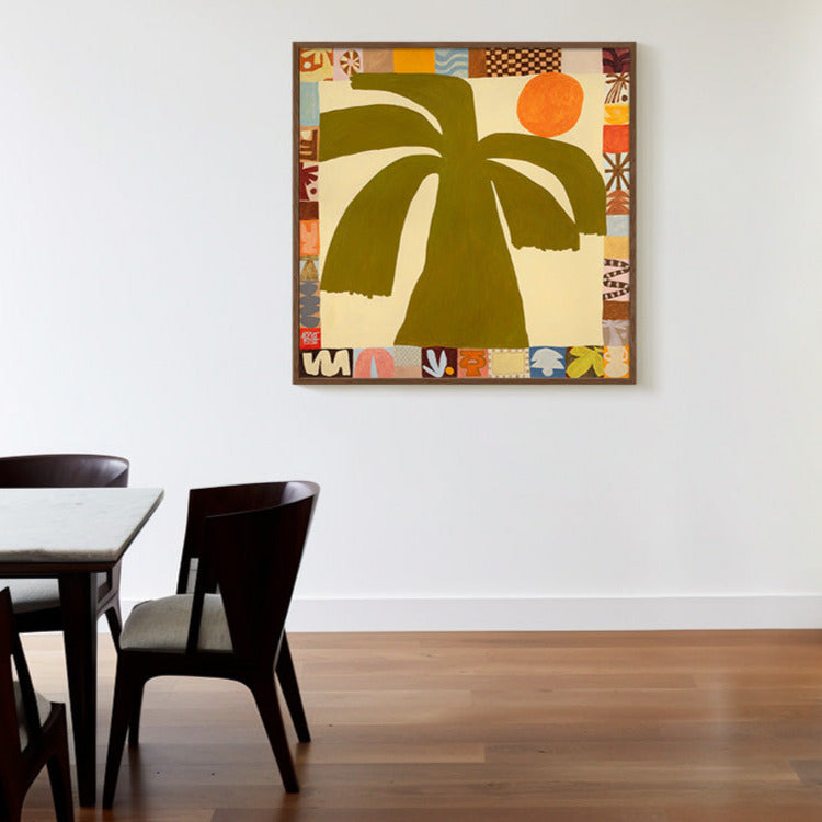 Tiled Palm Tree