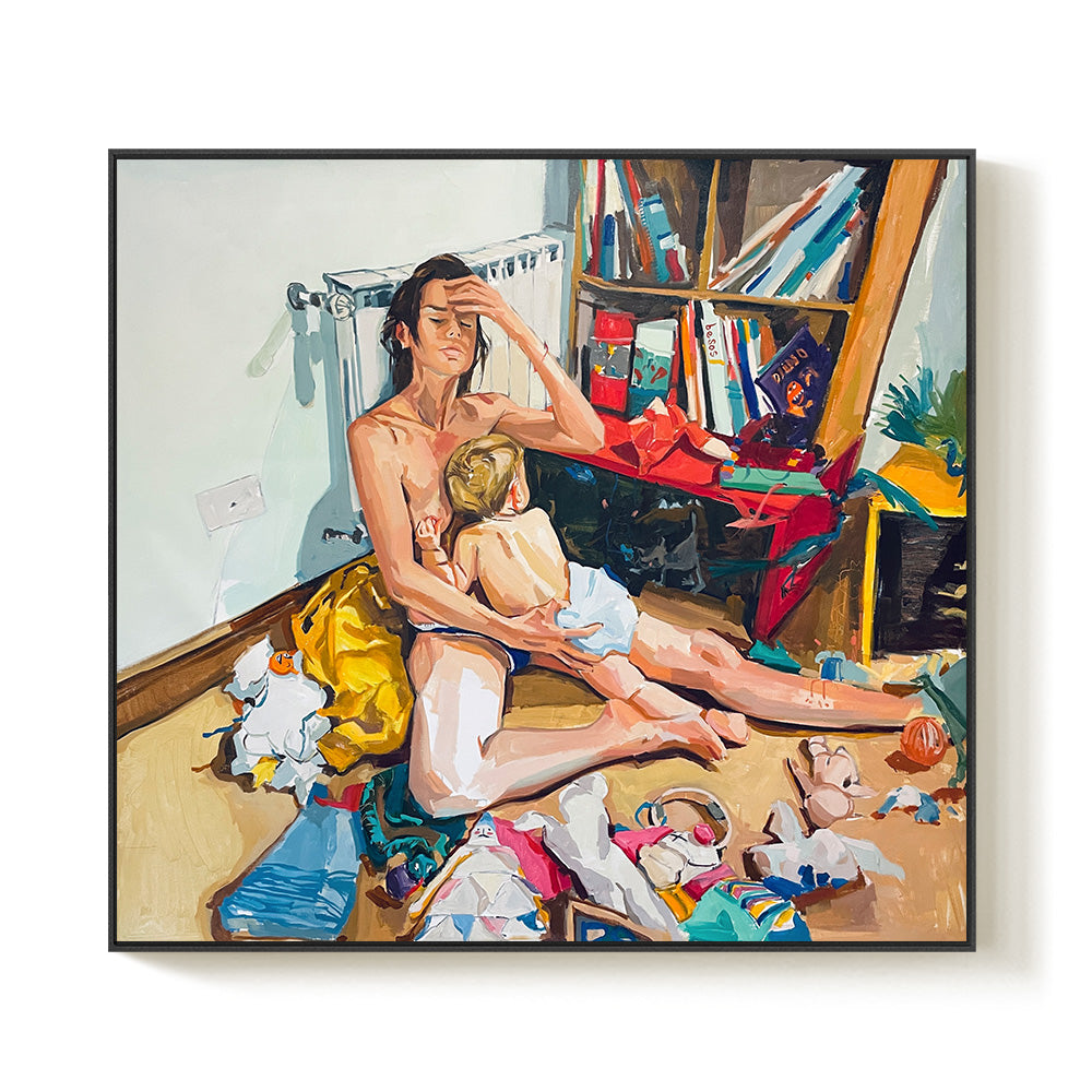 Painting by Lola Erhart