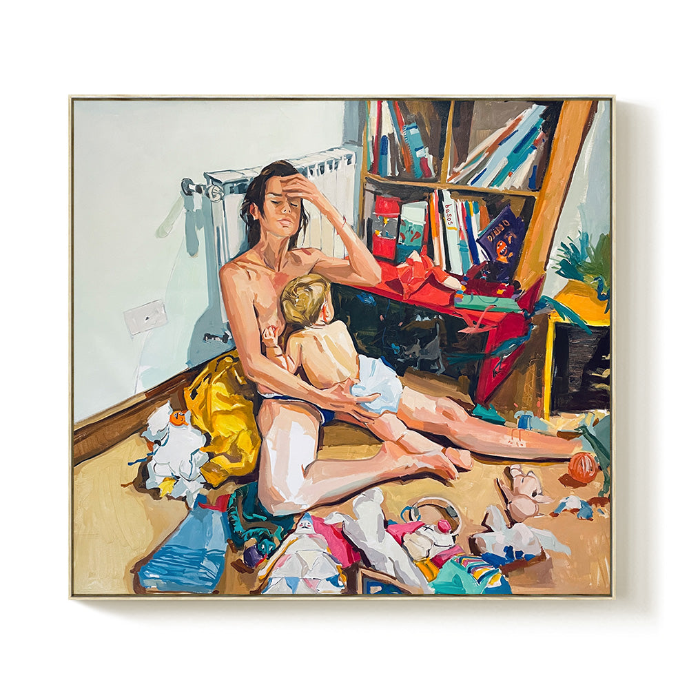 Painting by Lola Erhart