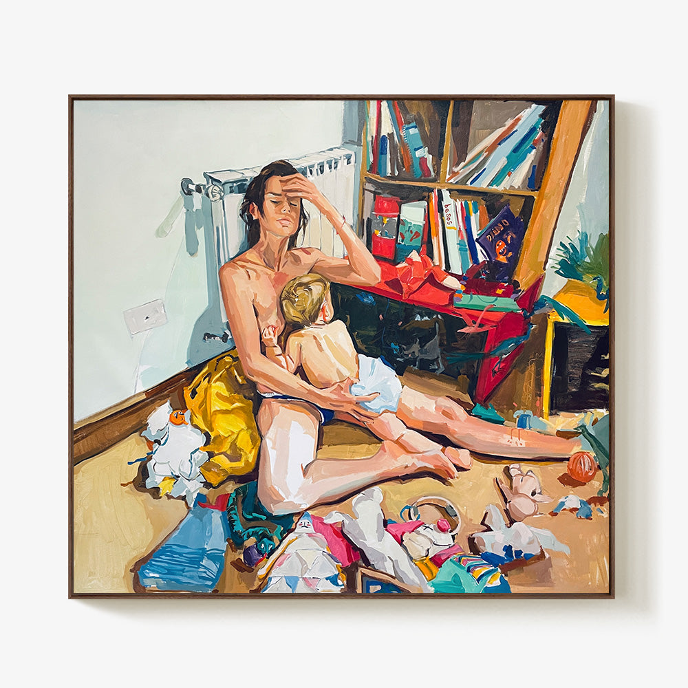 Painting by Lola Erhart