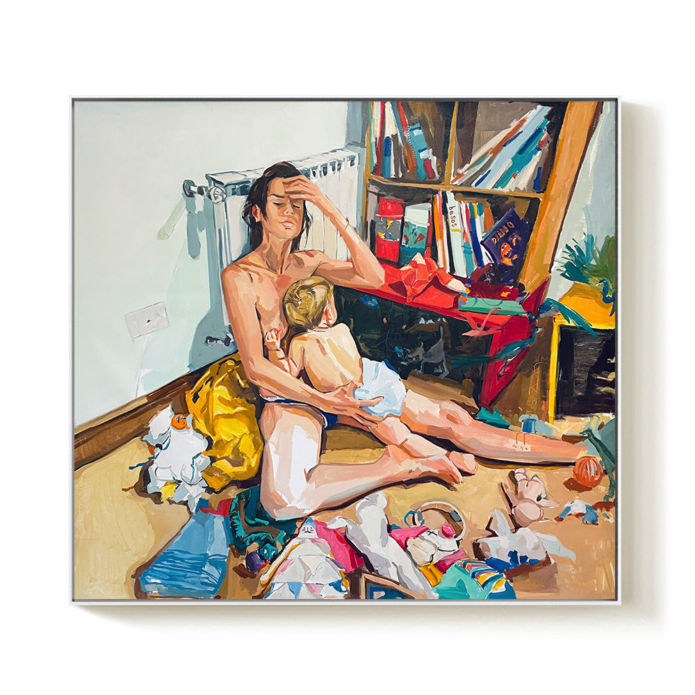 Painting by Lola Erhart