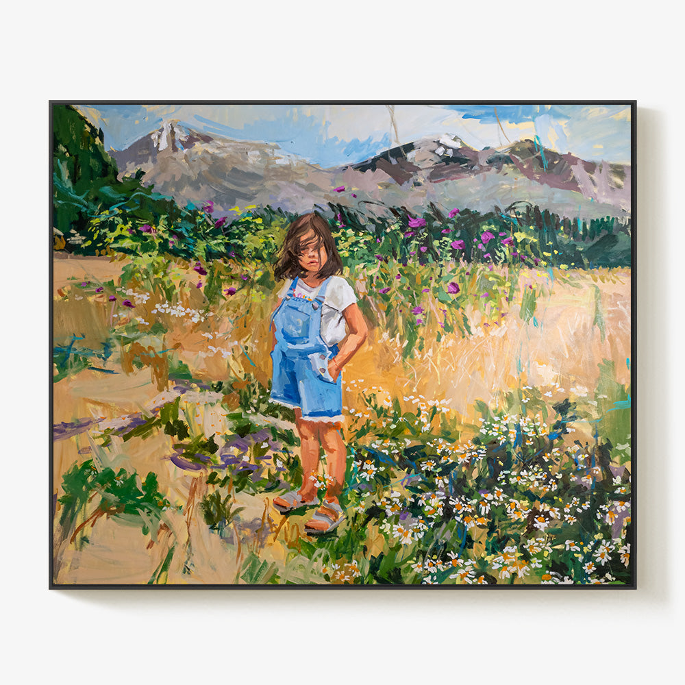 Painting by Lola Erhart