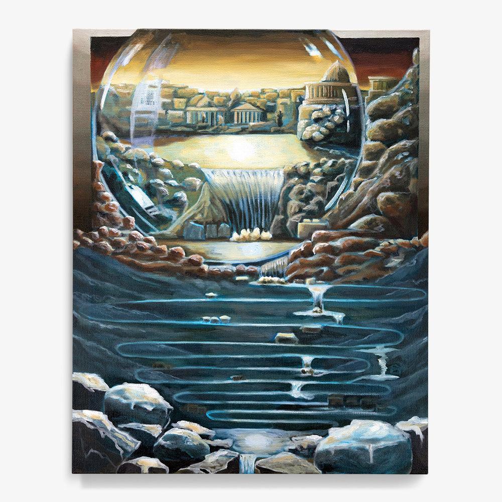 Painting by Mathew Tucker