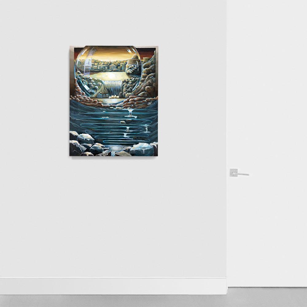 Trickle Down , Painting by Trickle Down Tappan