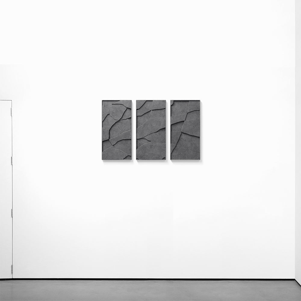 triptych no. 4 - charcoal