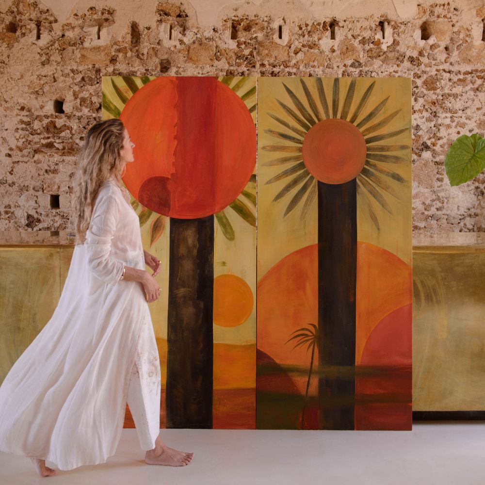 Painting by Júlia Martins Miranda