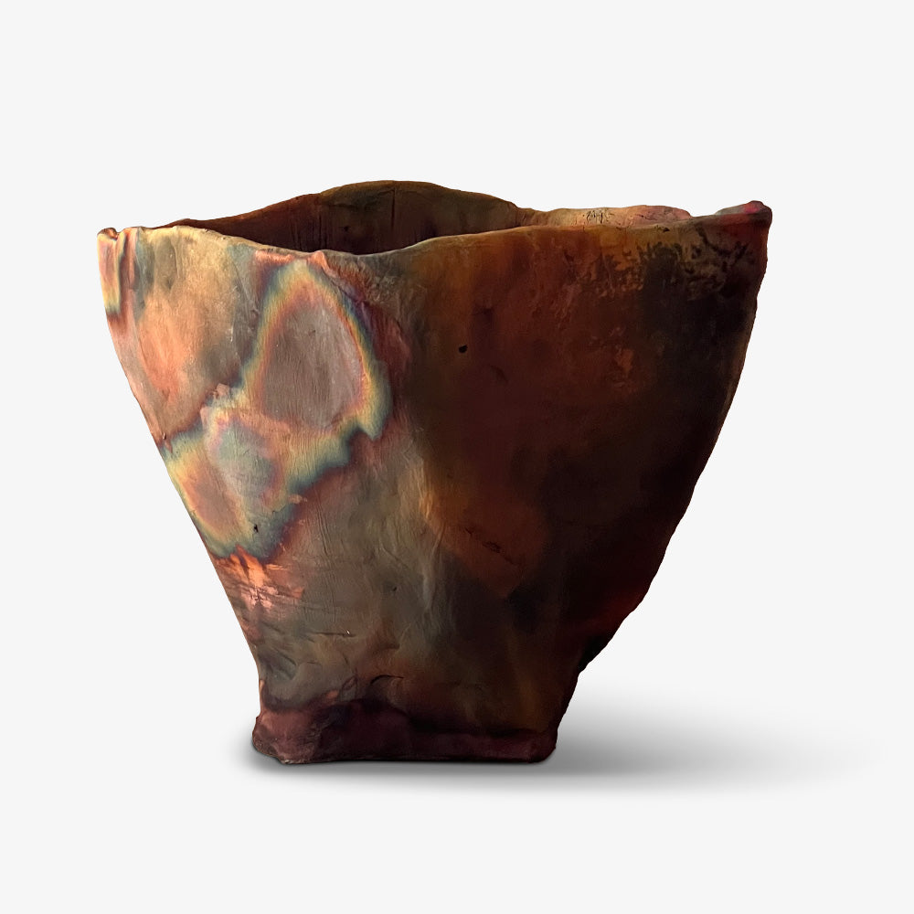 Twisted Vase - Matte Irredescent