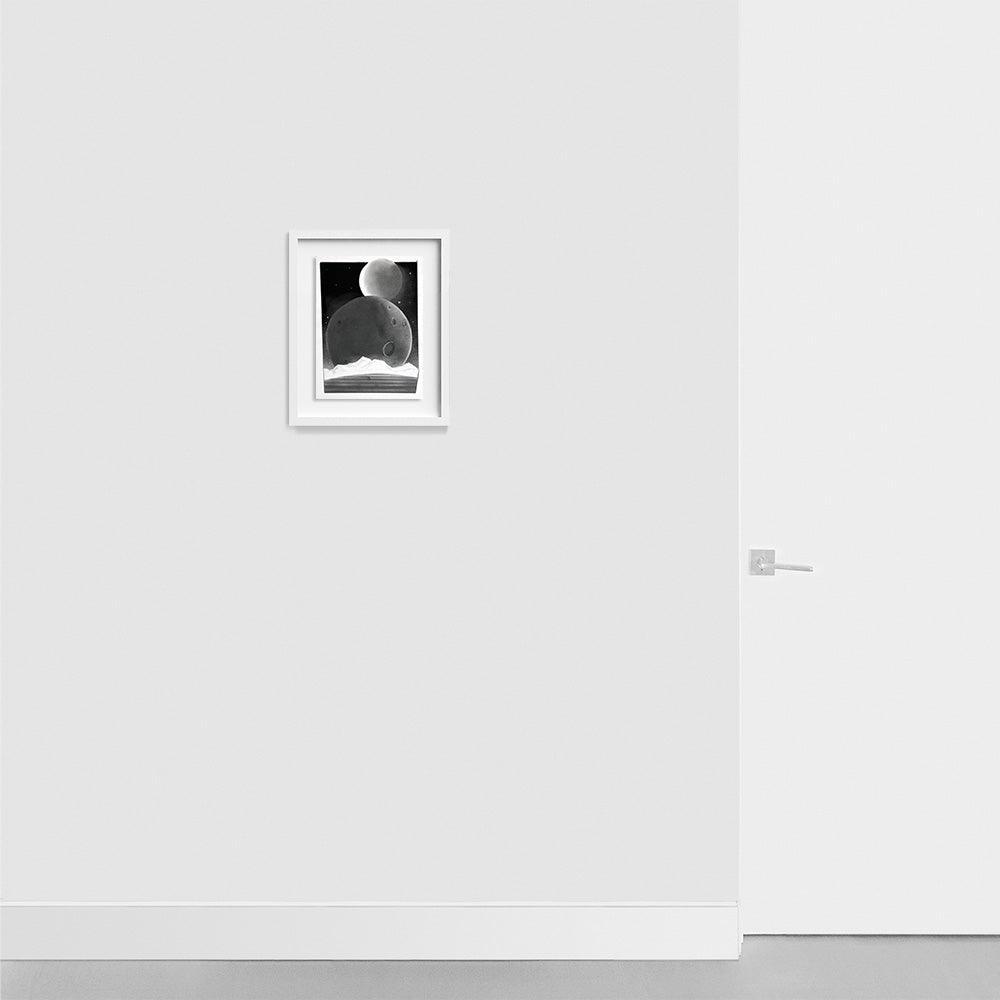Two Moons , Drawing by Two Moons Tappan