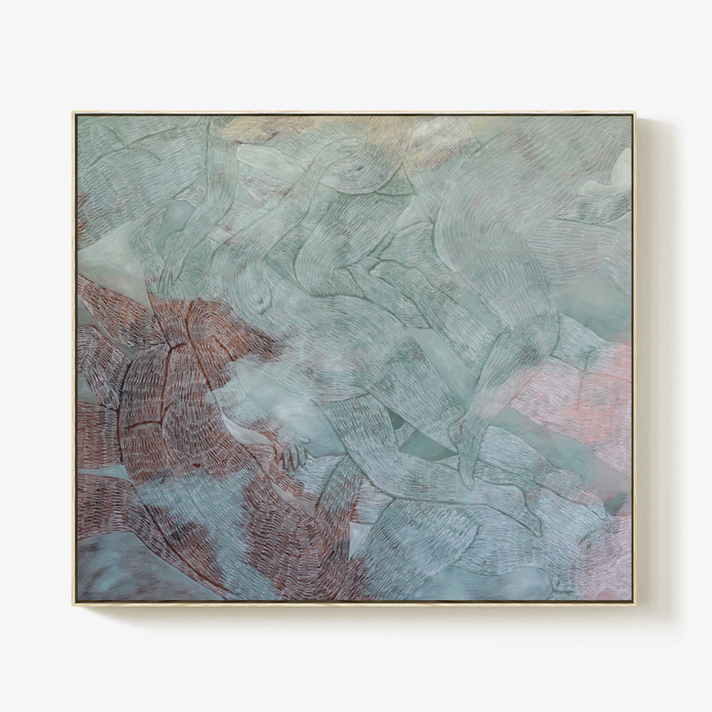 Painting by Sarana Haeata