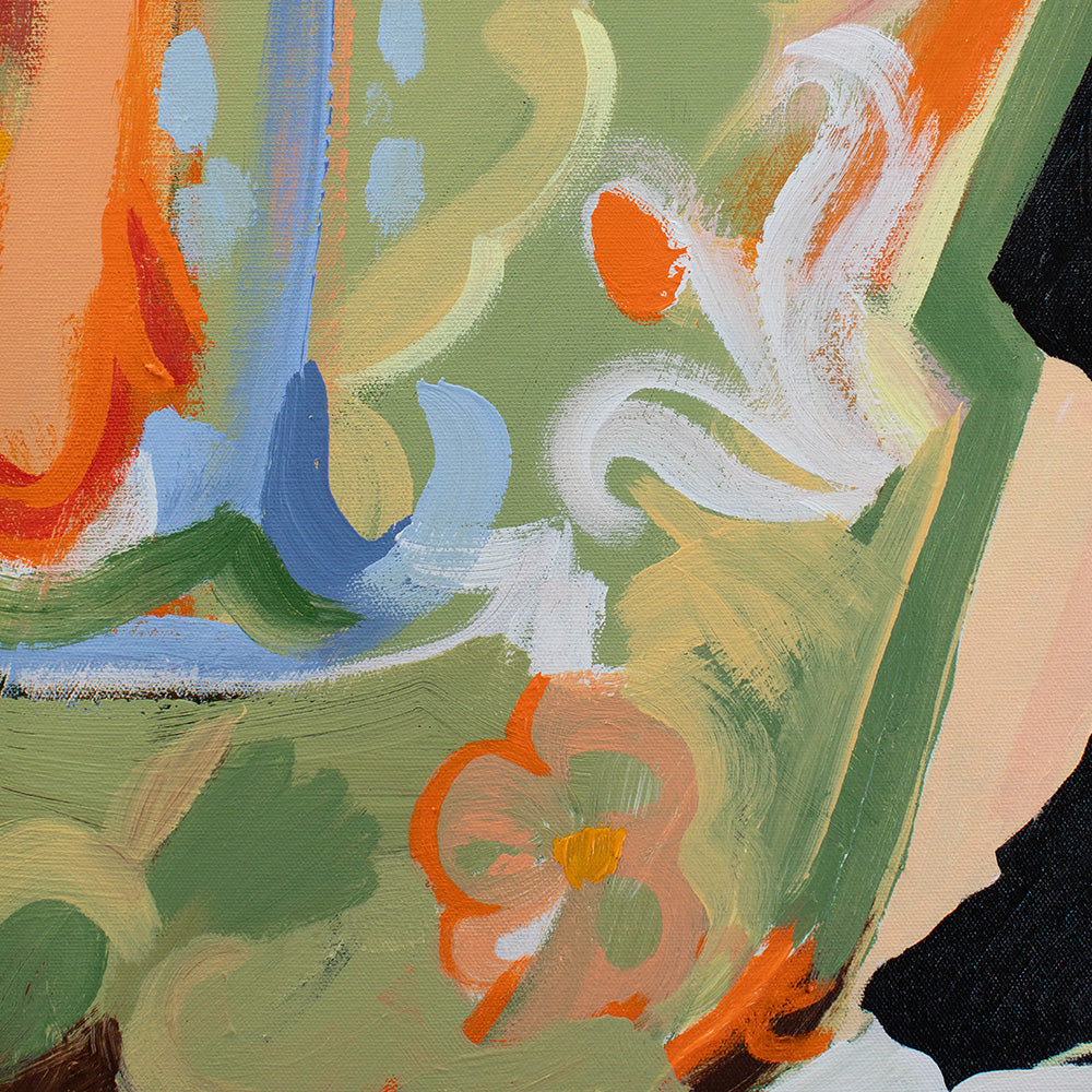 Painting by Anatole Heger