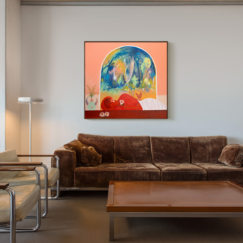 Painting by Anatole Heger
