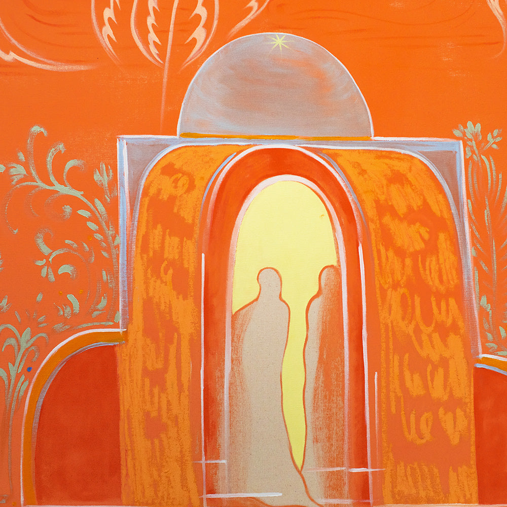 Painting by Anatole Heger