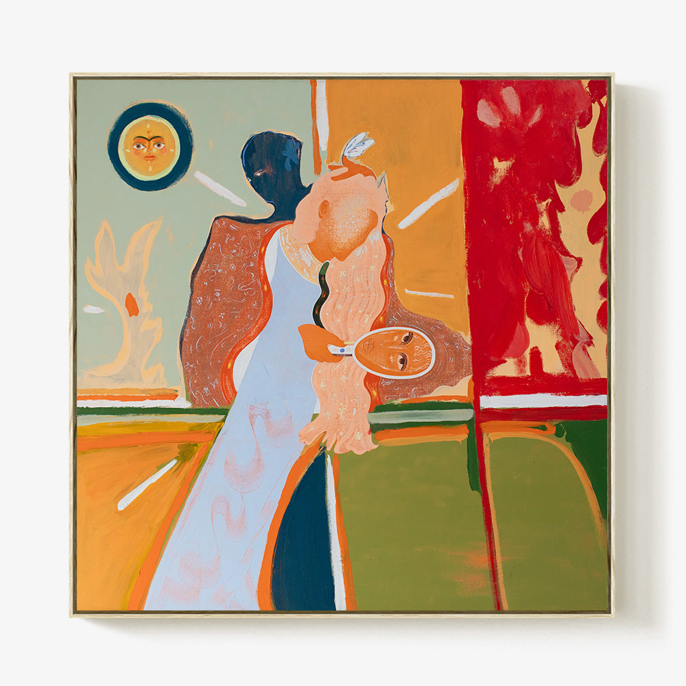 Painting by Anatole Heger