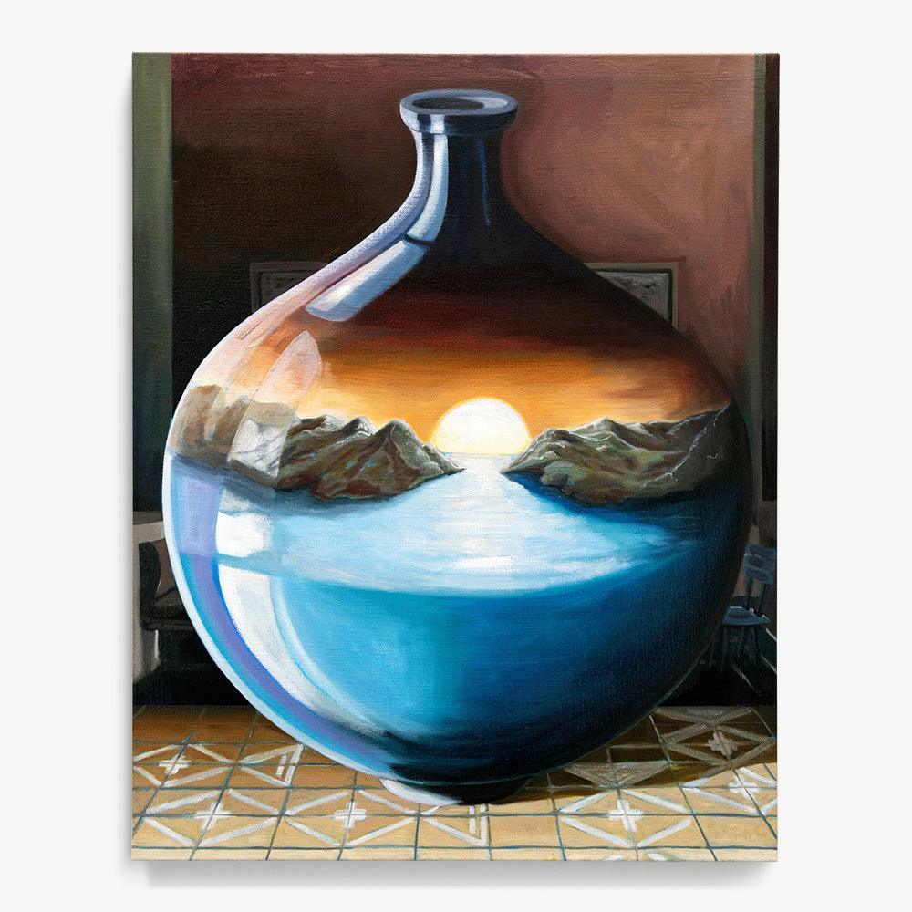 Painting by Mathew Tucker