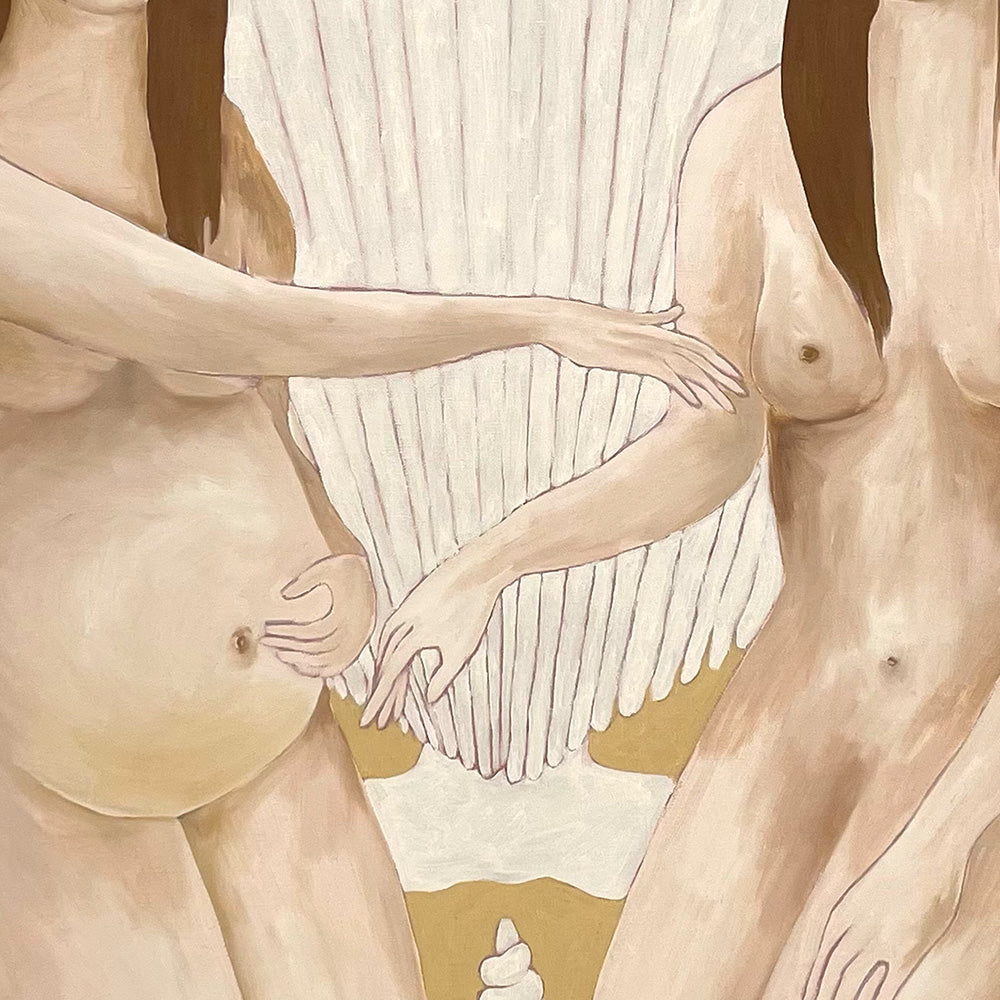 Painting by Virginie Hucher