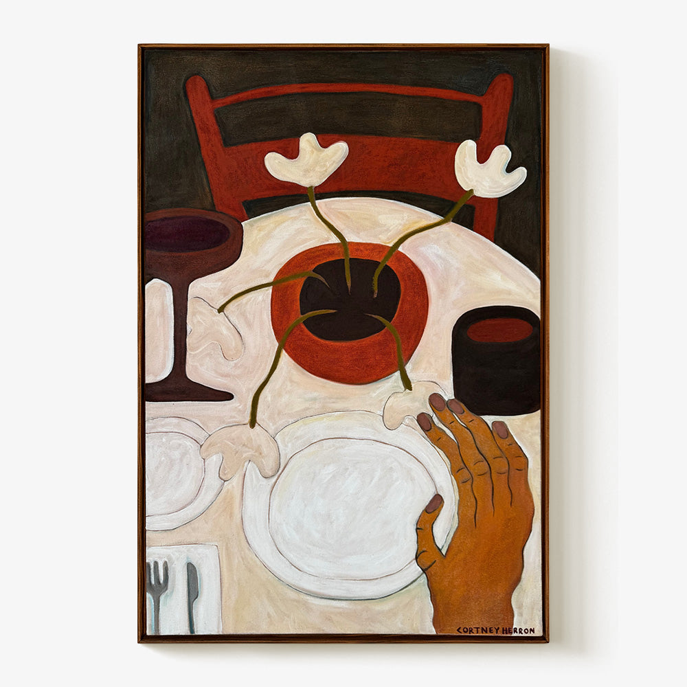 Painting by Cortney Herron