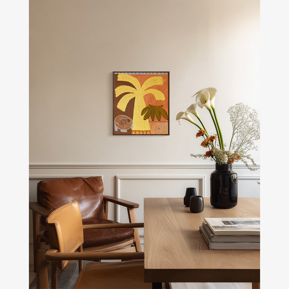 Warm Yellow Palm