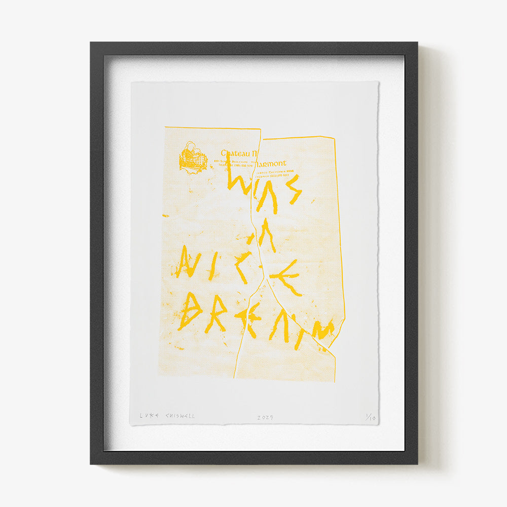 Print by Luke Chiswell