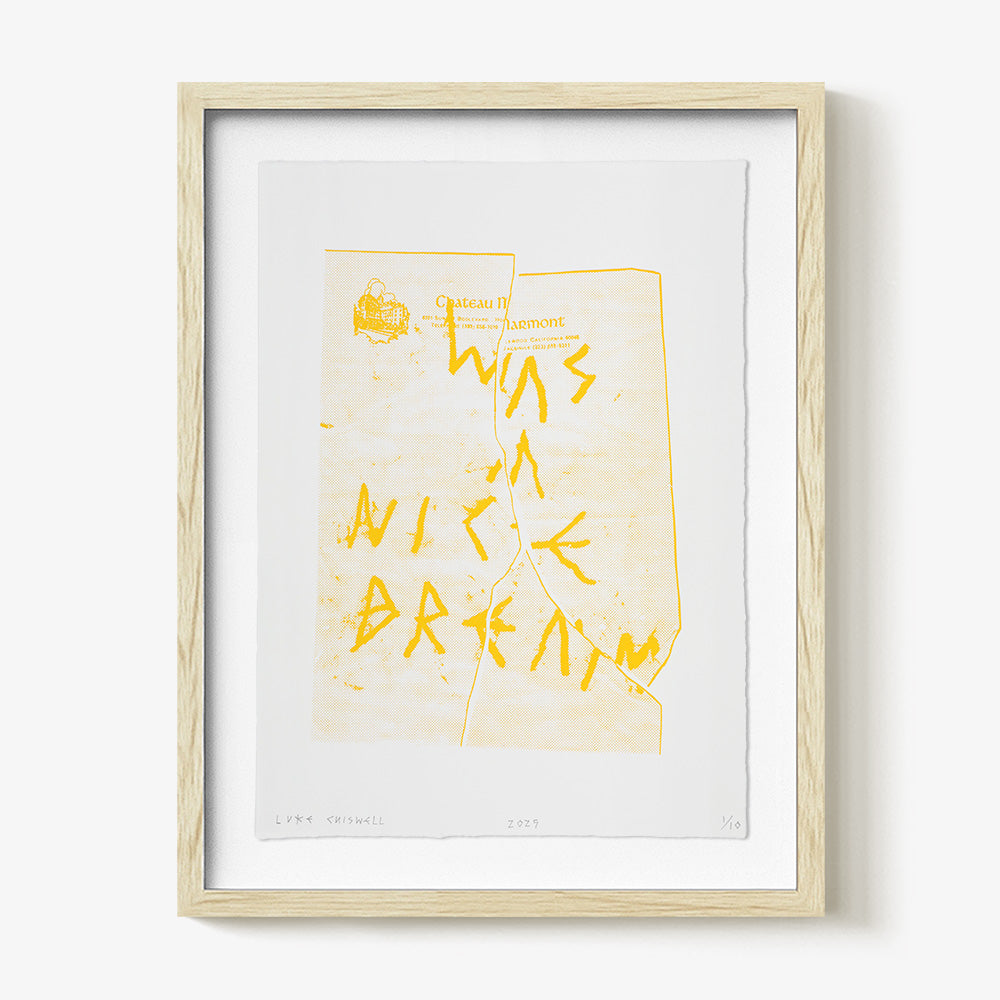 Print by Luke Chiswell