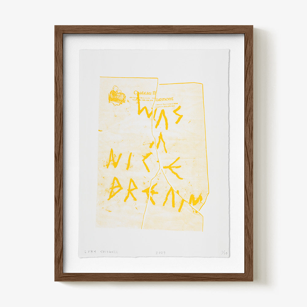 Print by Luke Chiswell