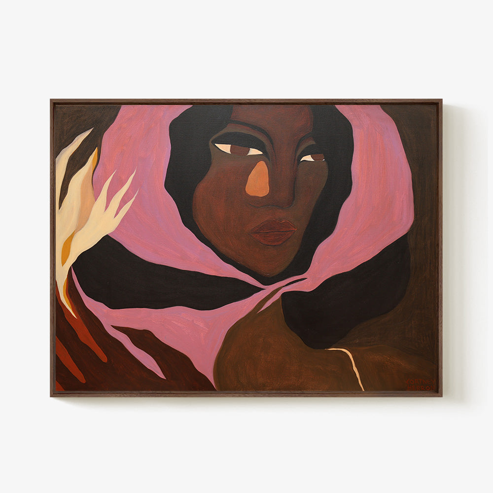 Painting by Cortney Herron