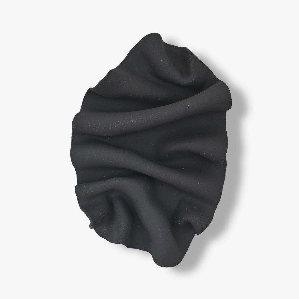 Wave Wall Sculpture (Black)