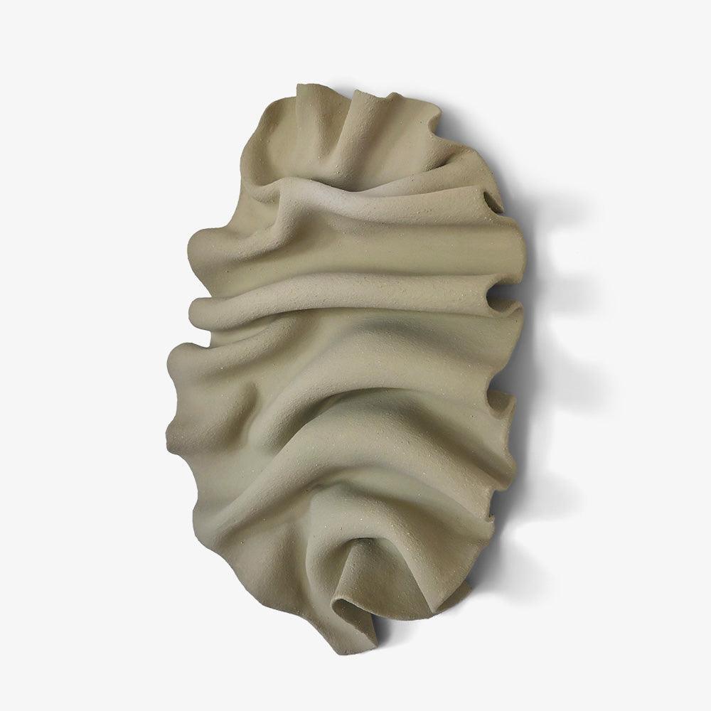 Wave Wall Sculpture (Sage)