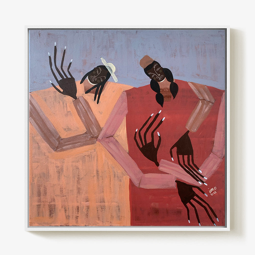 Painting by Ibi Meier-Oruitemeka