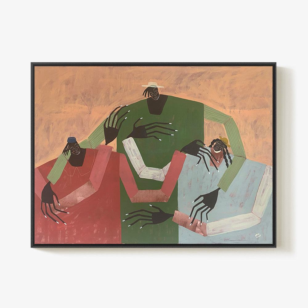 Painting by Ibi Meier-Oruitemeka