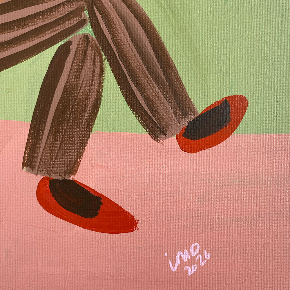 Painting by Ibi Meier-Oruitemeka