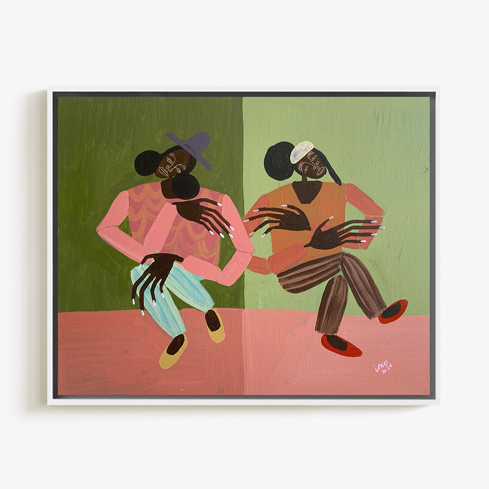 Painting by Ibi Meier-Oruitemeka
