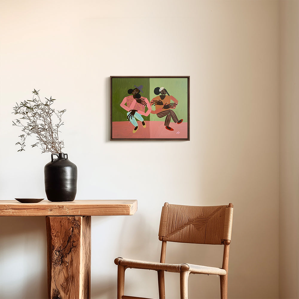 Painting by Ibi Meier-Oruitemeka