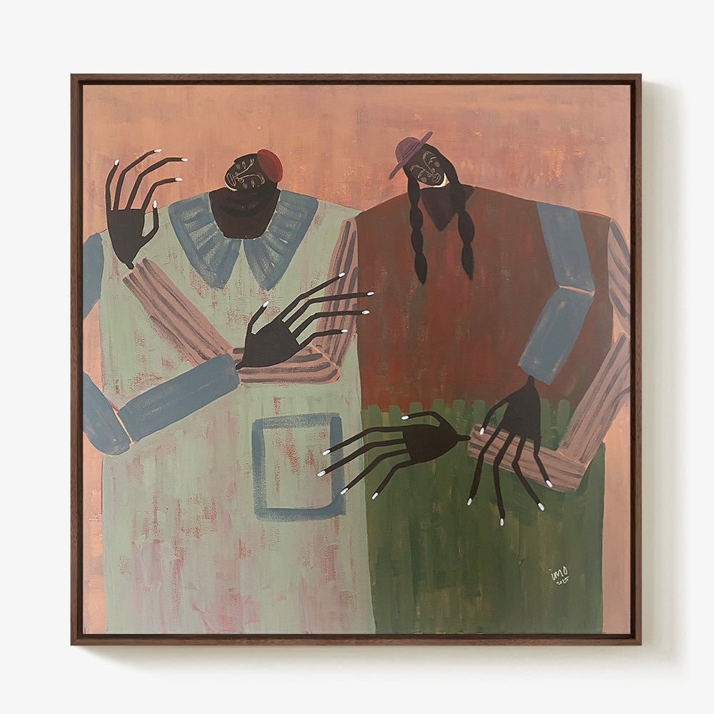 Painting by Ibi Meier-Oruitemeka