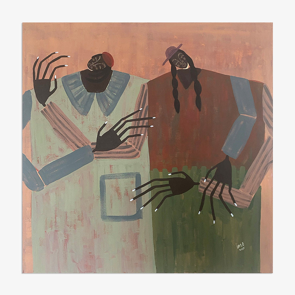 Painting by Ibi Meier-Oruitemeka